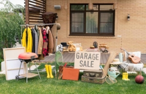 The best items to put up in a garage sale Hardcover books