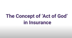 What is Act of God in Insurance
